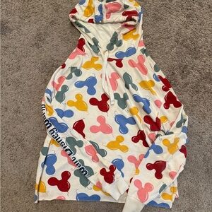Disney multicolor cropped hoodie (S)